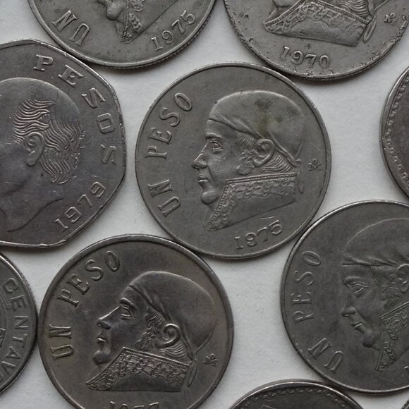 Mexican Peso Coins - Picture 1 of 5
